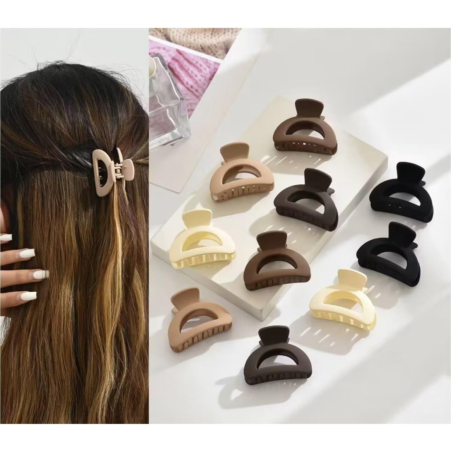 Plastic Small Hair Clips for Girls Kids Hair Accessories (3 Pcs Set / Mix Color & Design) Plastic Small Hair Clips for Girls Kids Hair Accessories (3 Pcs Set / Mix Color & Design)